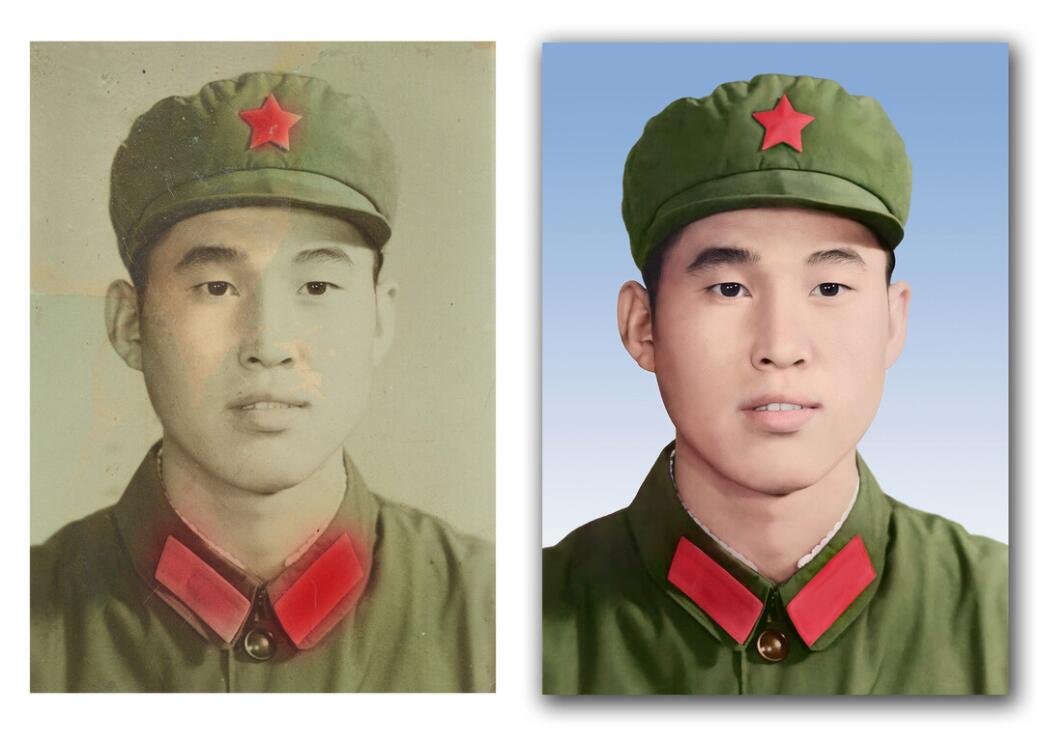 惠州破损照片修复-18